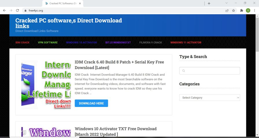 Websites to Download Cracked Software