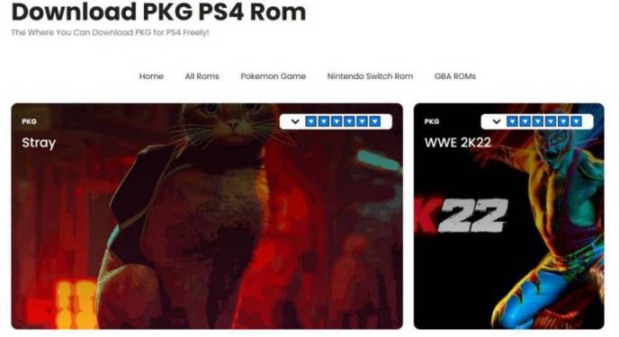 PKG PS4 ROM