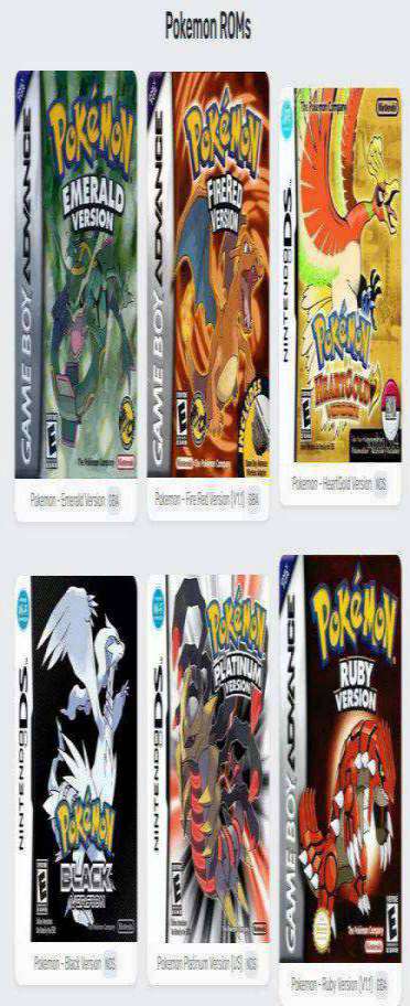 Pokemon Emulator Games for Android